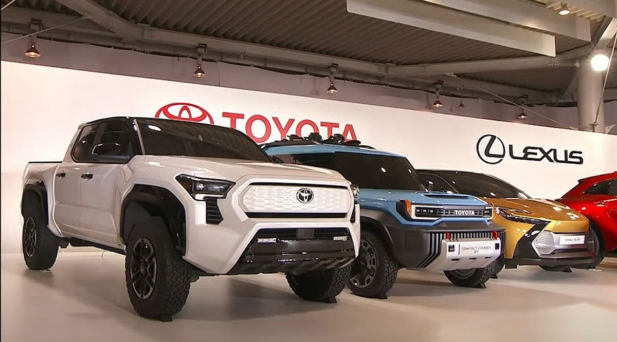 Toyota's Lineup of EV Concept Vehicles