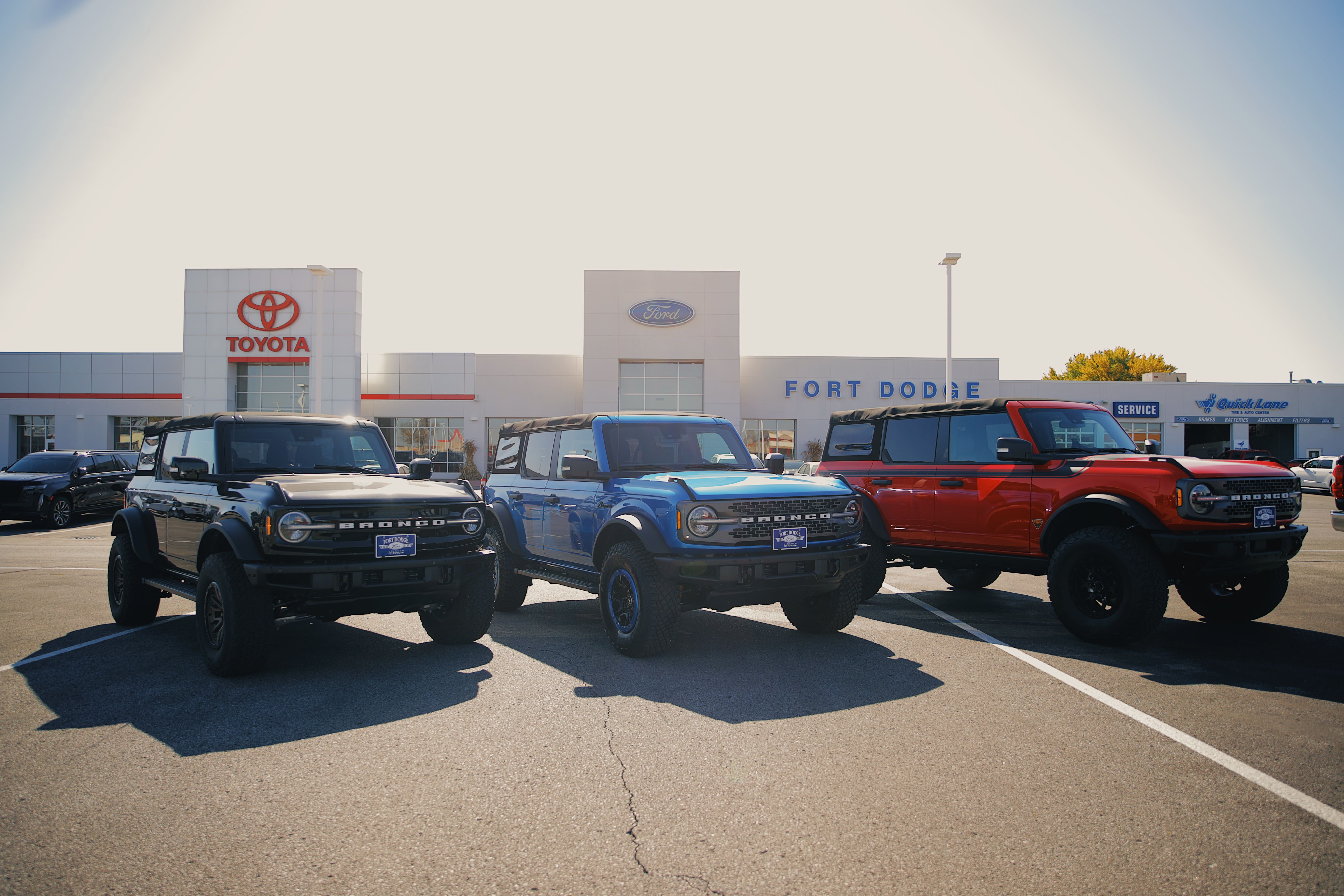 New Ford Bronco Sports and Ford Bronco in Fort Dodge, IA