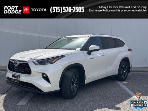2021 Toyota Highlander Hybrid XLE