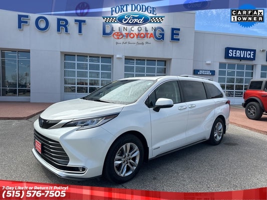2021 Toyota Sienna Limited 7 Passenger in Fort Dodge, IA - Fort Dodge Ford Lincoln Toyota