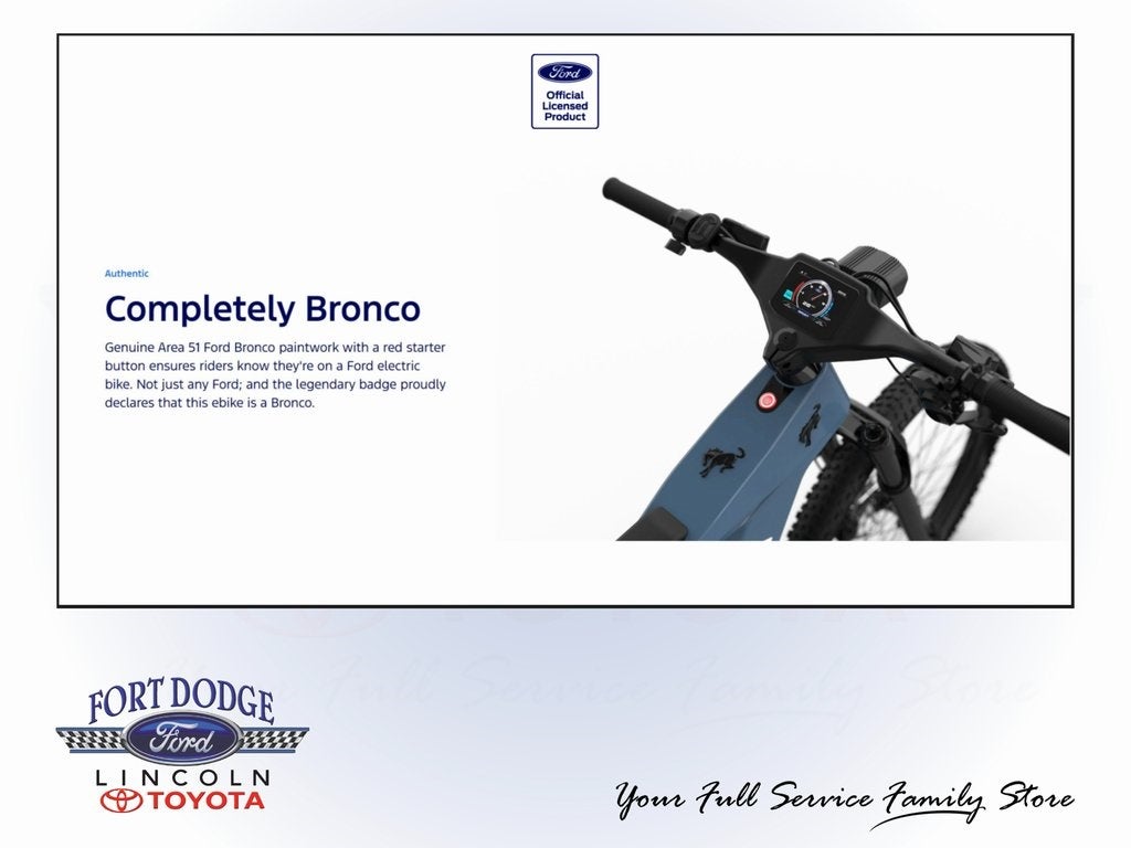 2024 Ford eBike Bronco Medium