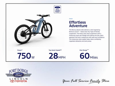 2024 Ford eBike Bronco Medium
