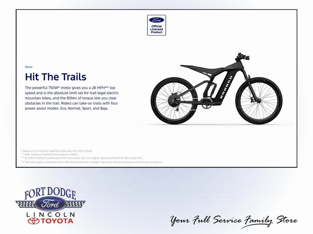 2024 Ford eBike Bronco Medium