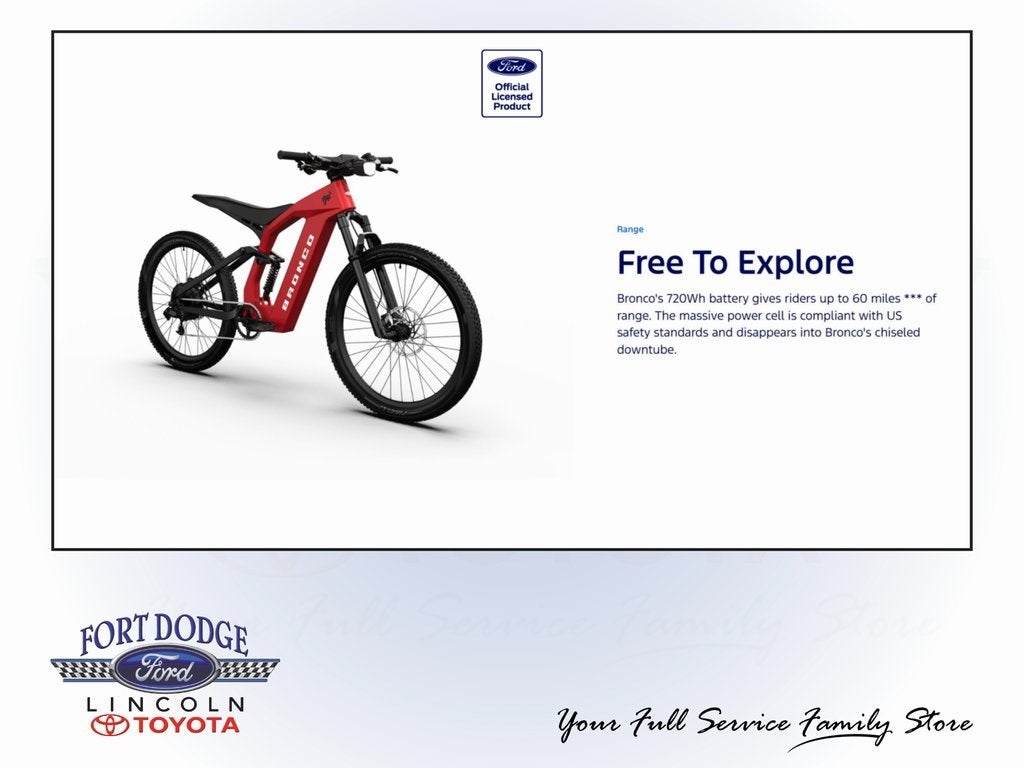 2025 Ford eBike Bronco Medium