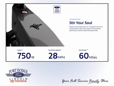 2024 Ford eBike Mustang 60th Anniversary Edition Small