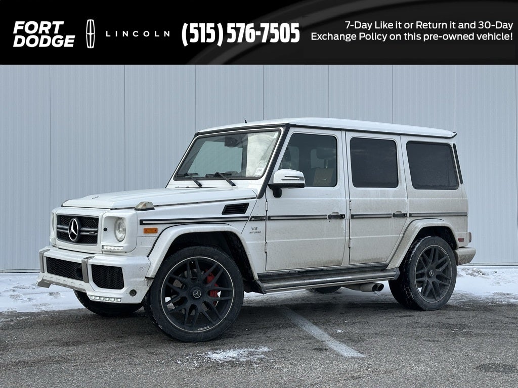 2015 Mercedes-Benz G-Class G 63 AMG® 4MATIC®