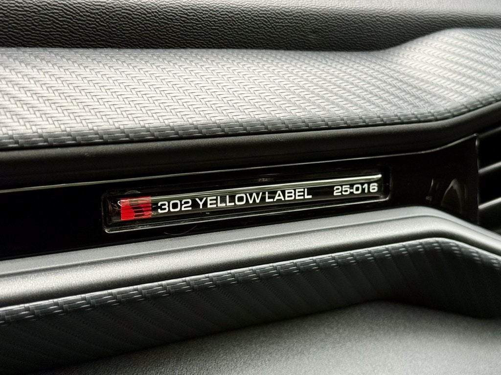 2025 Ford Mustang Saleen Yellow Label