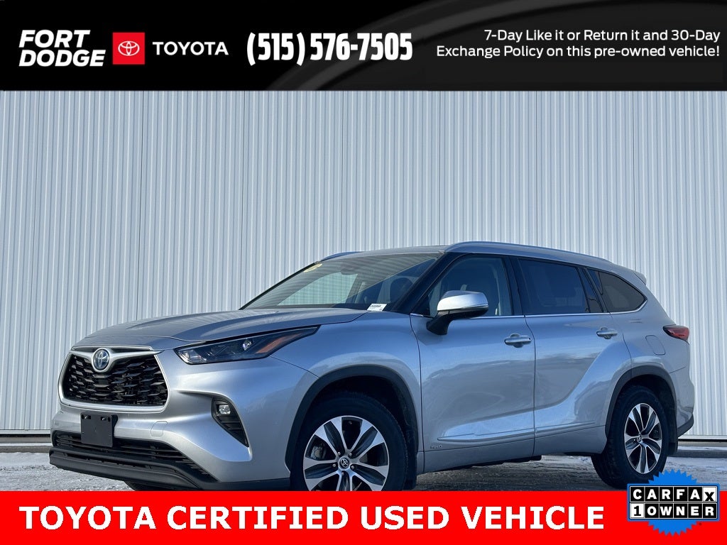 2022 Toyota Highlander Hybrid XLE