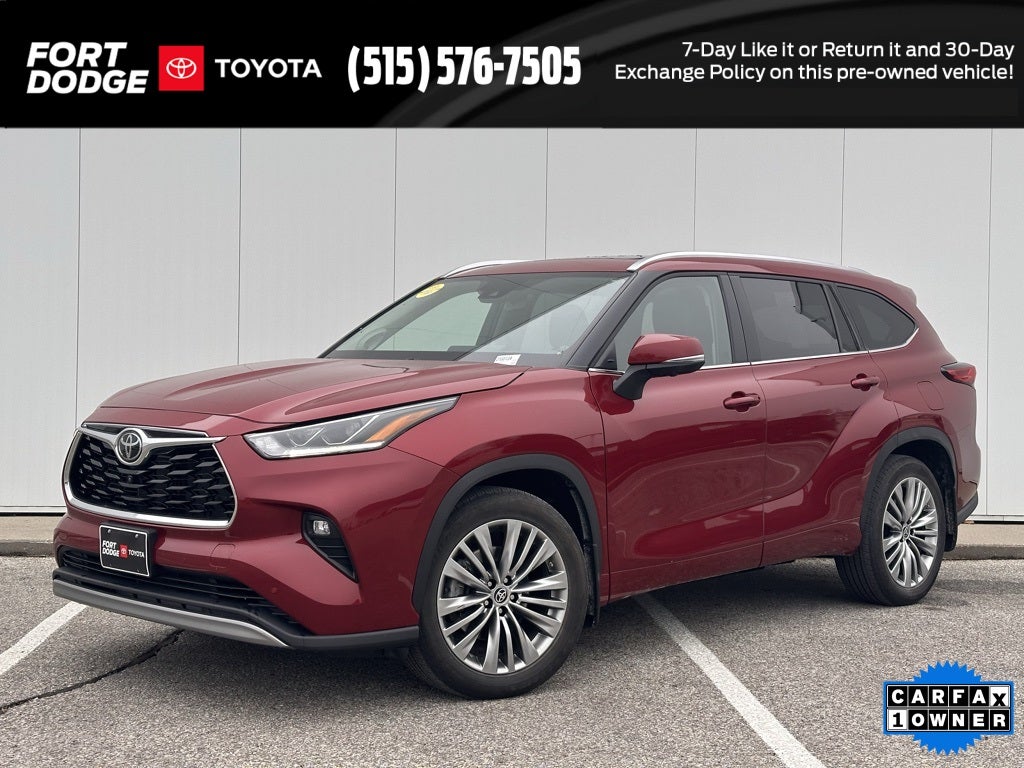 2023 Toyota Highlander Platinum