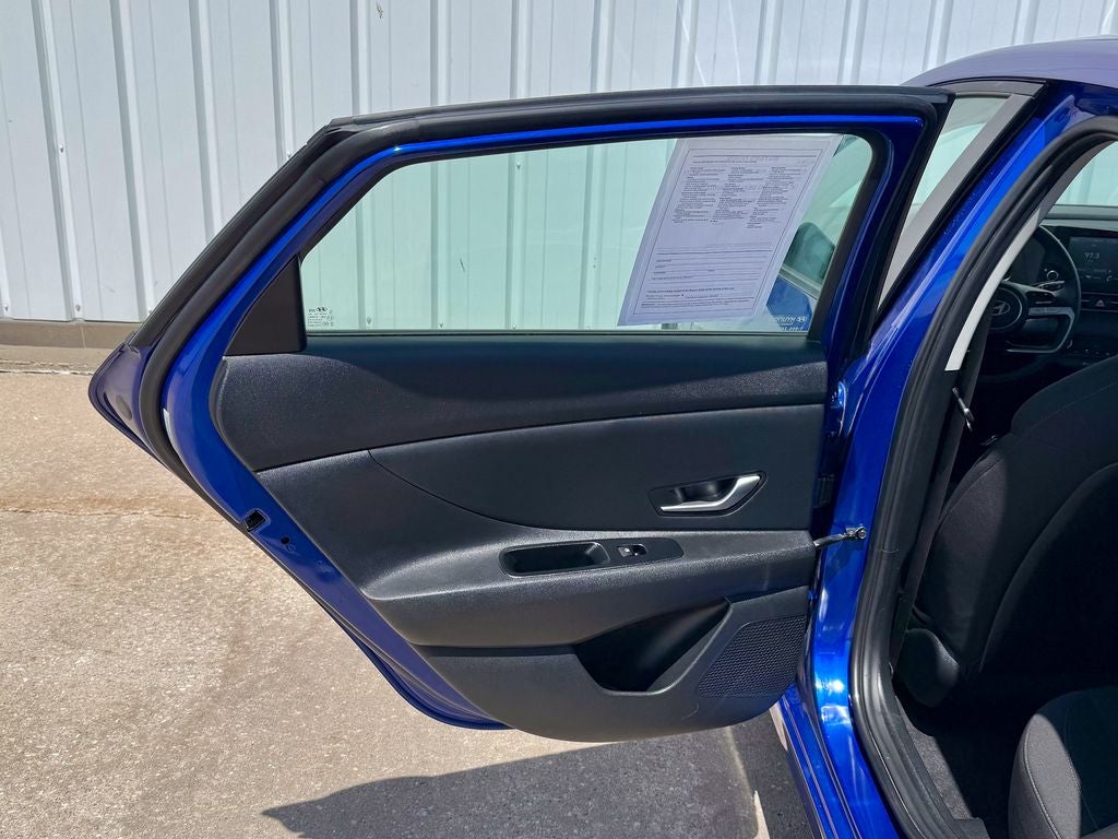 2025 Hyundai Elantra Hybrid Blue