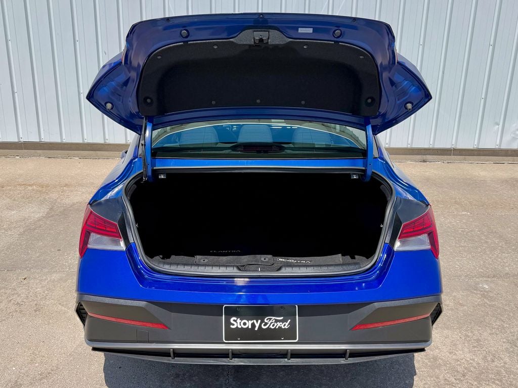 2025 Hyundai Elantra Hybrid Blue