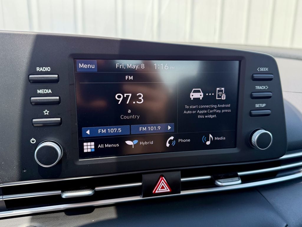 2025 Hyundai Elantra Hybrid Blue