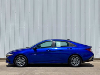 2025 Hyundai Elantra Hybrid Blue