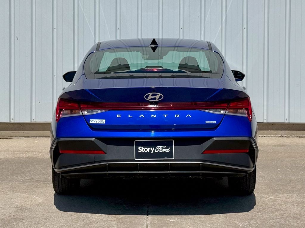 2025 Hyundai Elantra Hybrid Blue