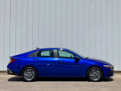 2025 Hyundai Elantra Hybrid Blue