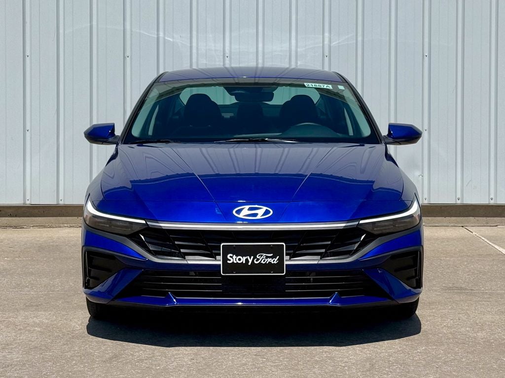2025 Hyundai Elantra Hybrid Blue